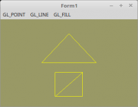 Lazarus - OpenGL 3.3 Tutorial - Einrichten und Einstieg - Polygonmodus.png