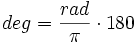 Tutorial Lineare Algebra rad2deg.png
